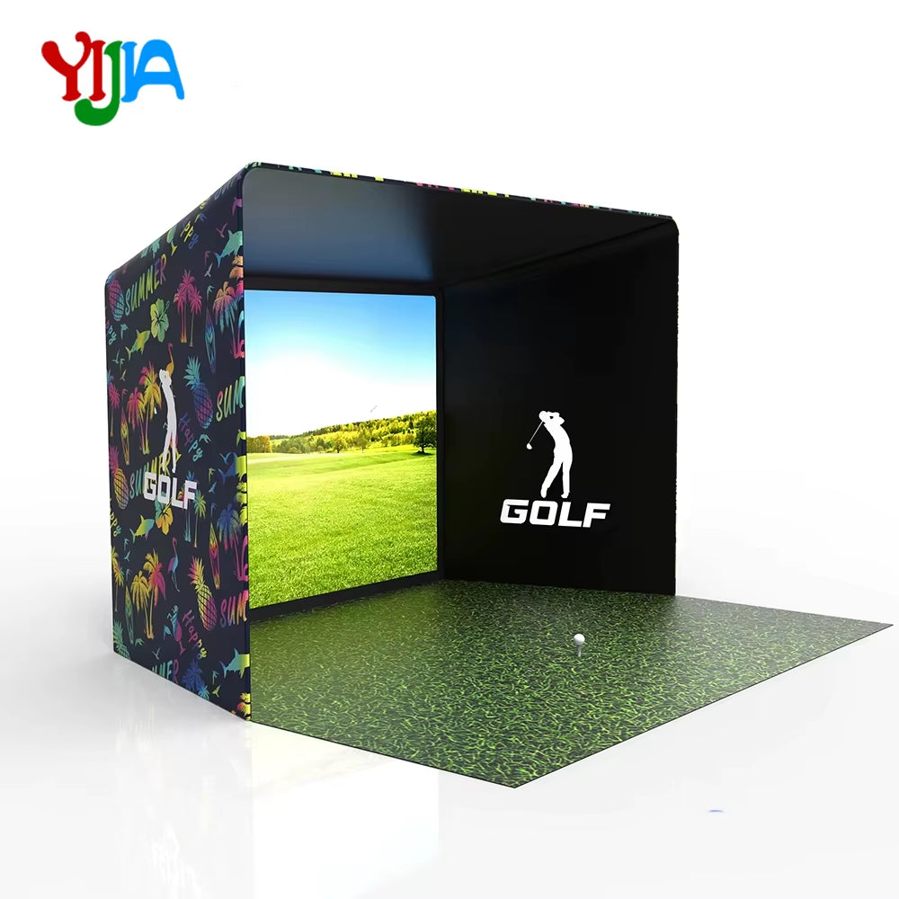 10/12/14Ft Outdoor Golf Training Simulator Cage